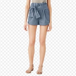 BLACK Kate Spade Saturday paper bag shorts